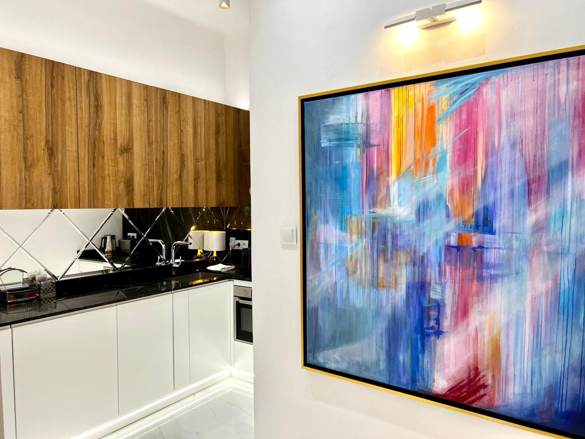 Luxury Apartments Mondrian Market Square III Warsaw Room photo